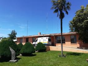 Desratizacion y sanitizacion en Hospital Pedro Morales en Yungay